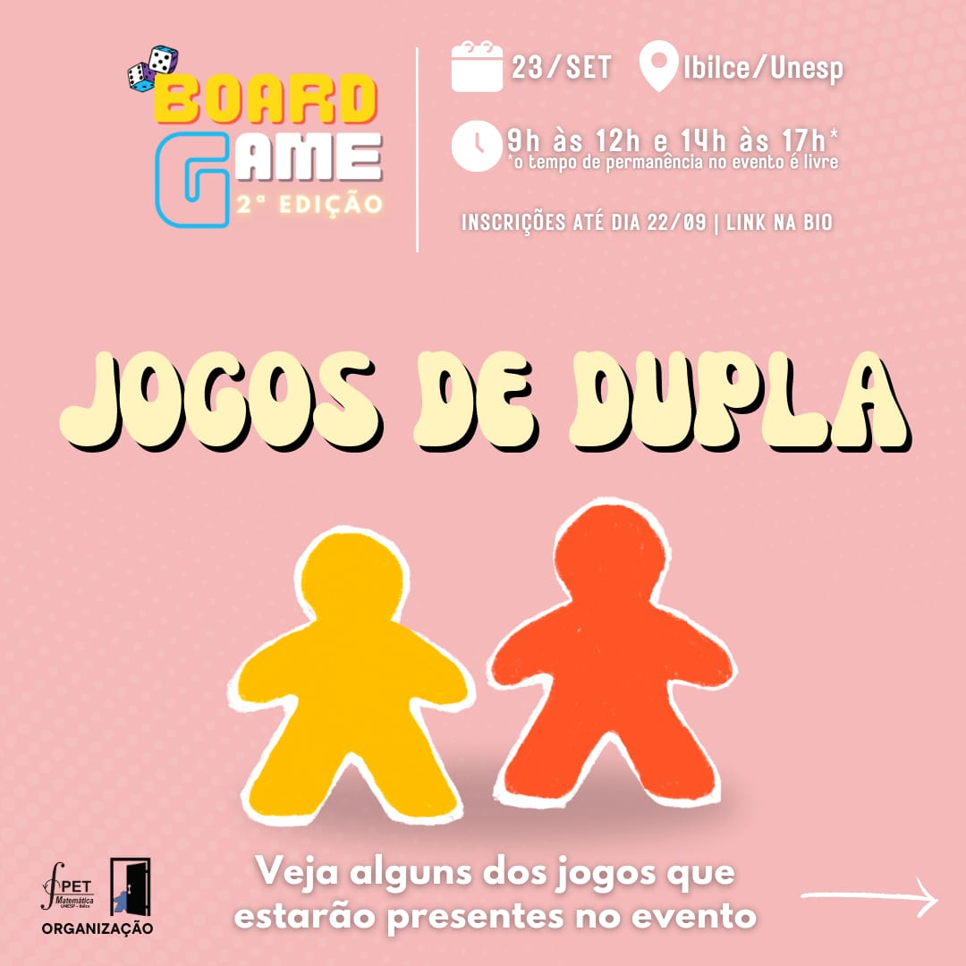 Jogos no Ensino Fundamental I: 1º ao 5º Ano - Departamento de Matemática -  Unesp - Instituto de Biociências, Letras e Ciências Exatas - Câmpus de São  José do Rio Preto