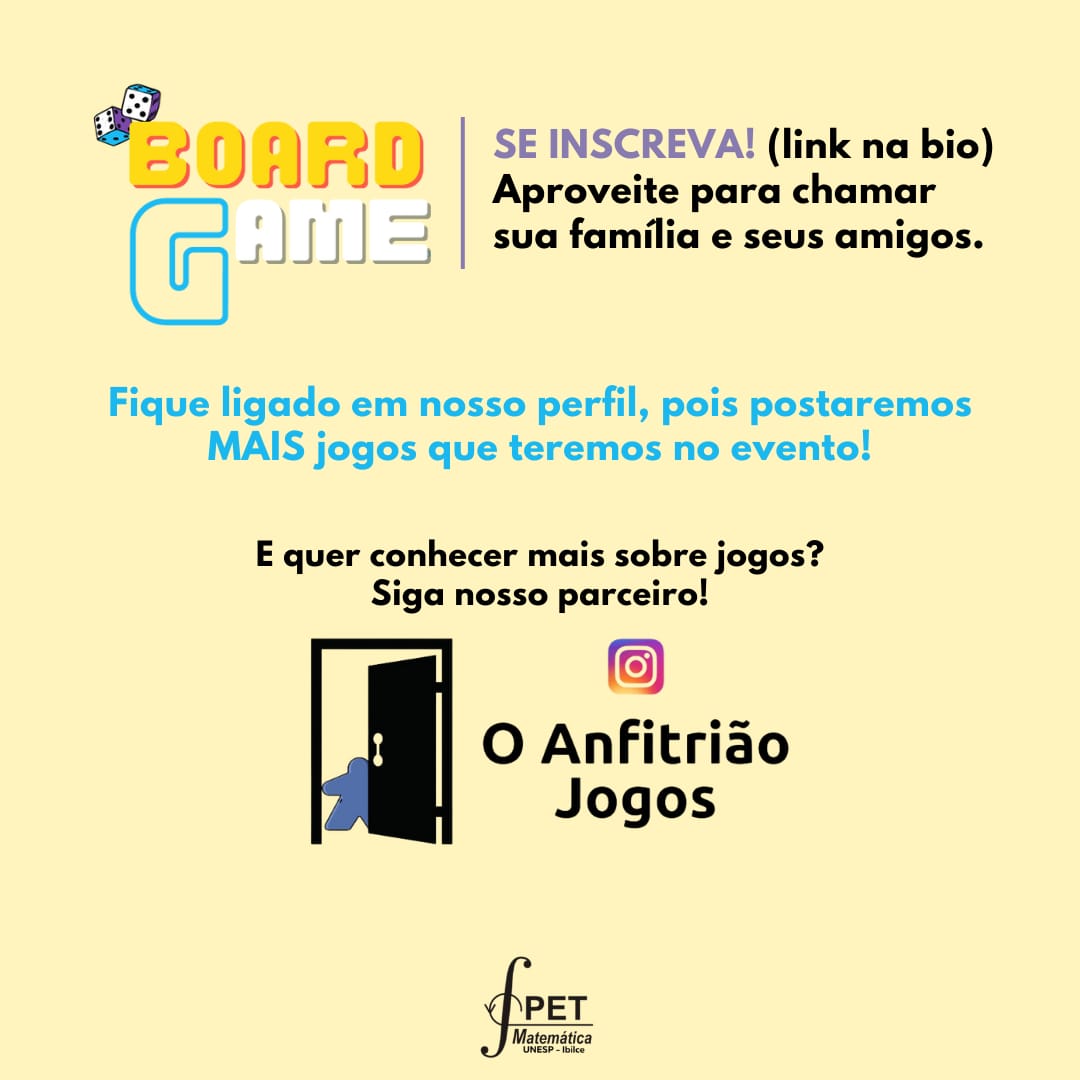 AVANÇANDO COM O RESTO - Departamento de Matemática - Unesp - Instituto de  Biociências, Letras e Ciências Exatas - Câmpus de São José do Rio Preto