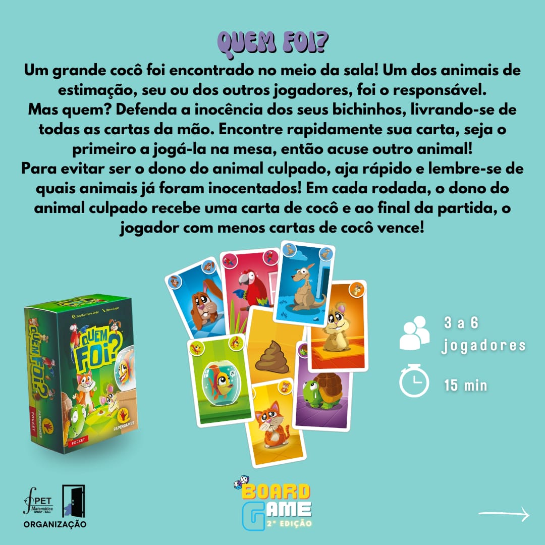 Jogos no Ensino de Matemática - Departamento de Matemática - Unesp