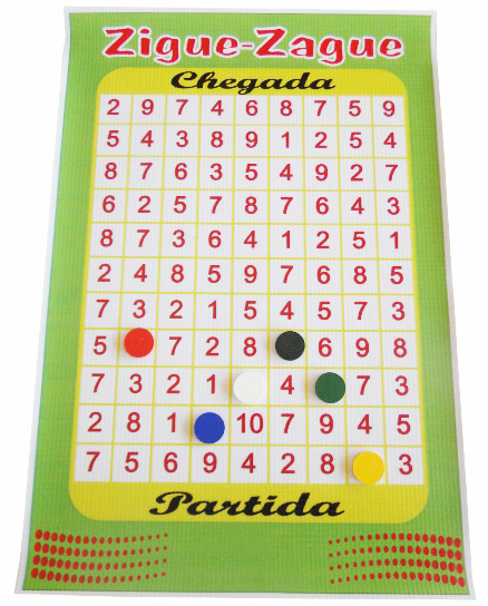 Jogo de Tabuleiro Matemática Fácil